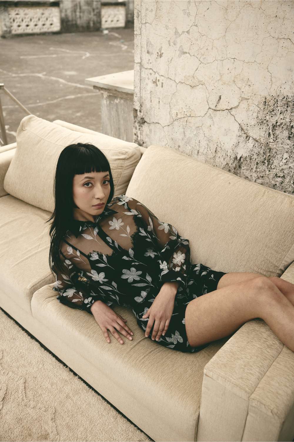 ATBW - AN Floral Organza Shorts