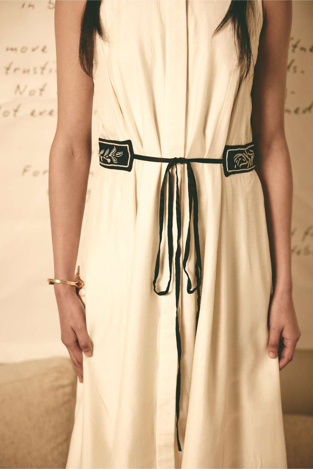 ATBW - AN Trench Dress - White