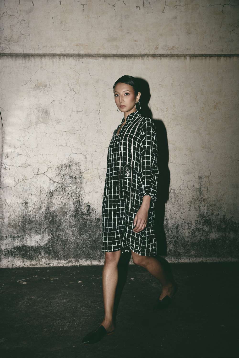ATBW - AN Grid Comfort Dress