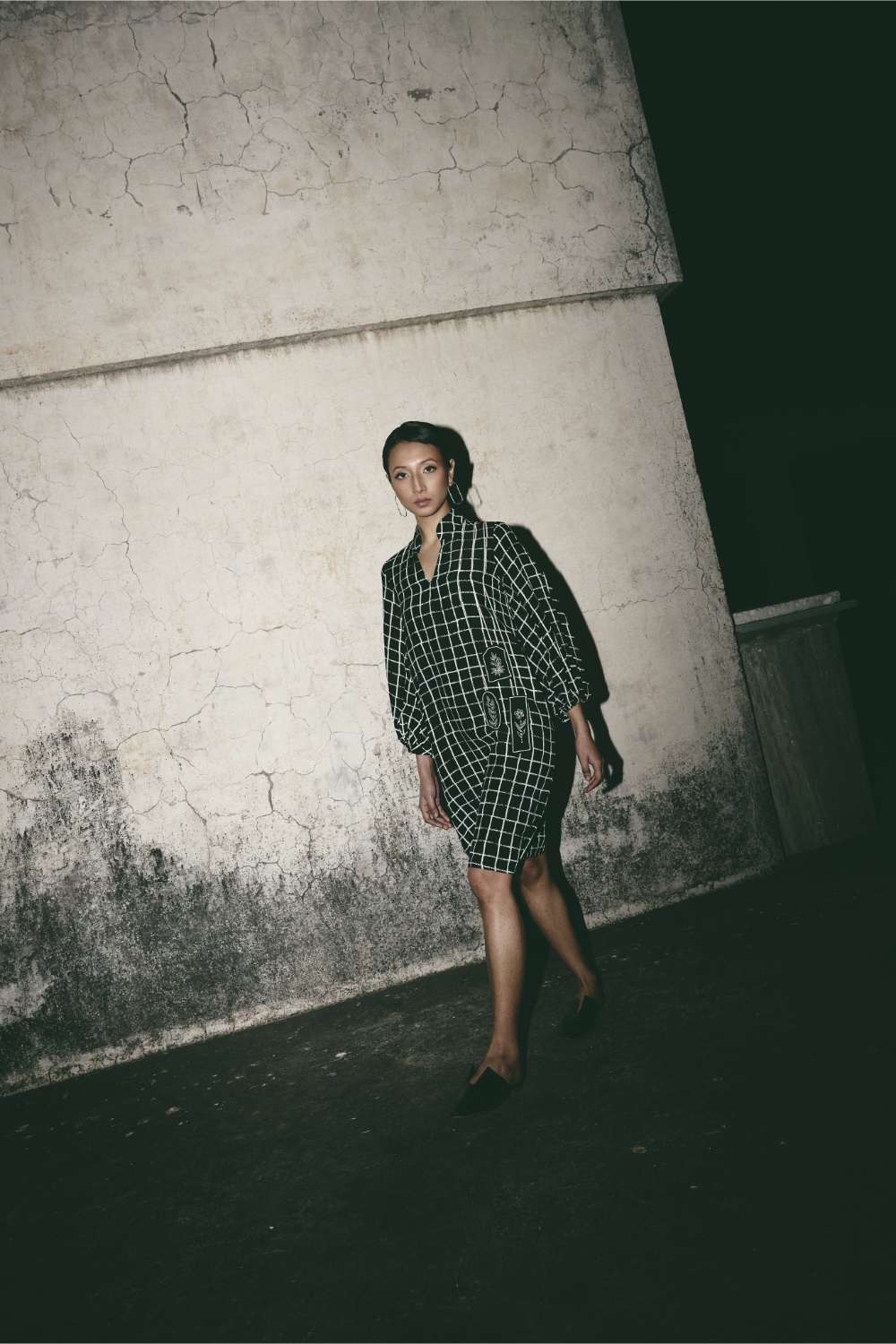 ATBW - AN Grid Comfort Dress