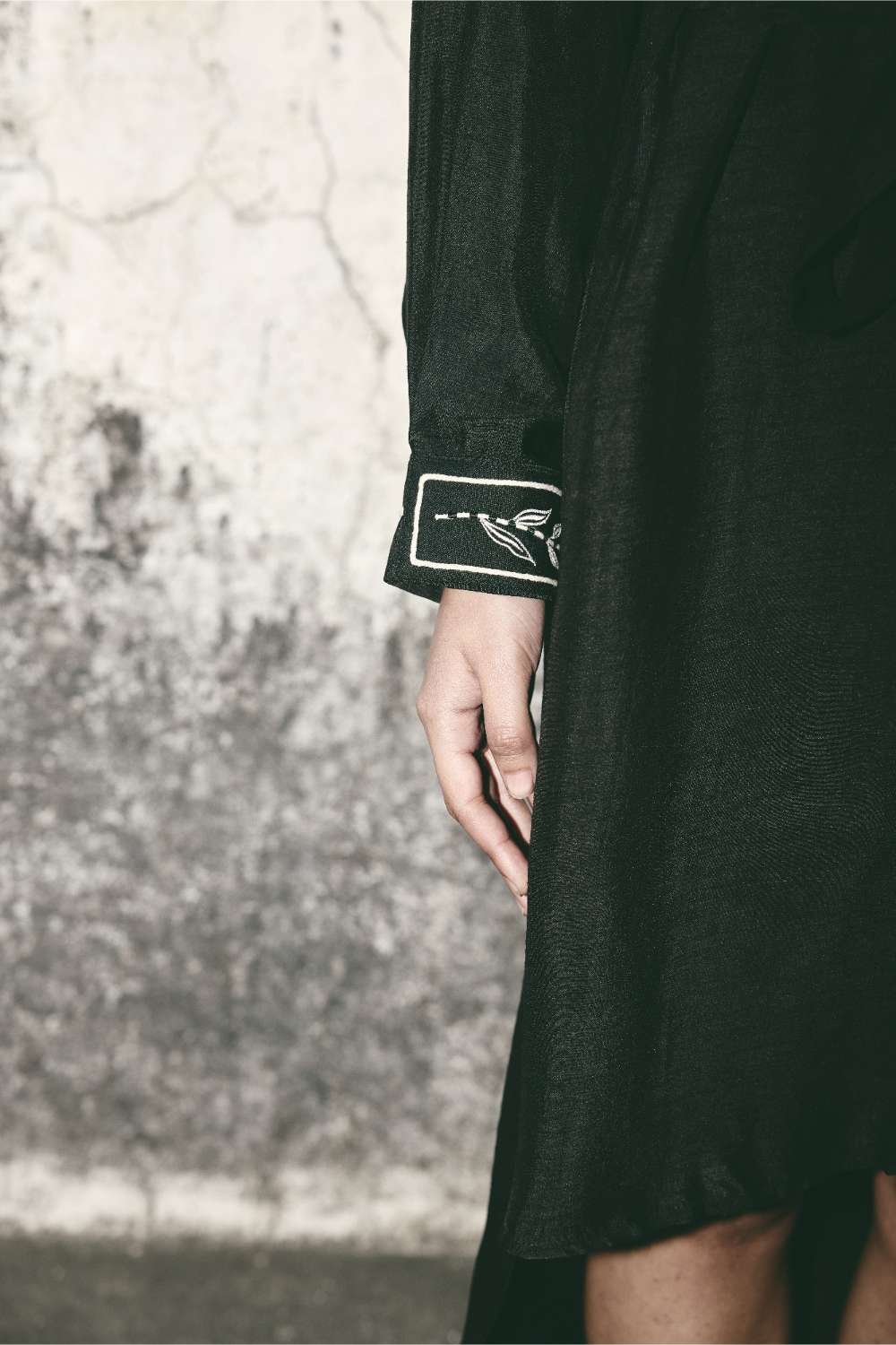 ATBW - AN Black Canvas Shirt Dress