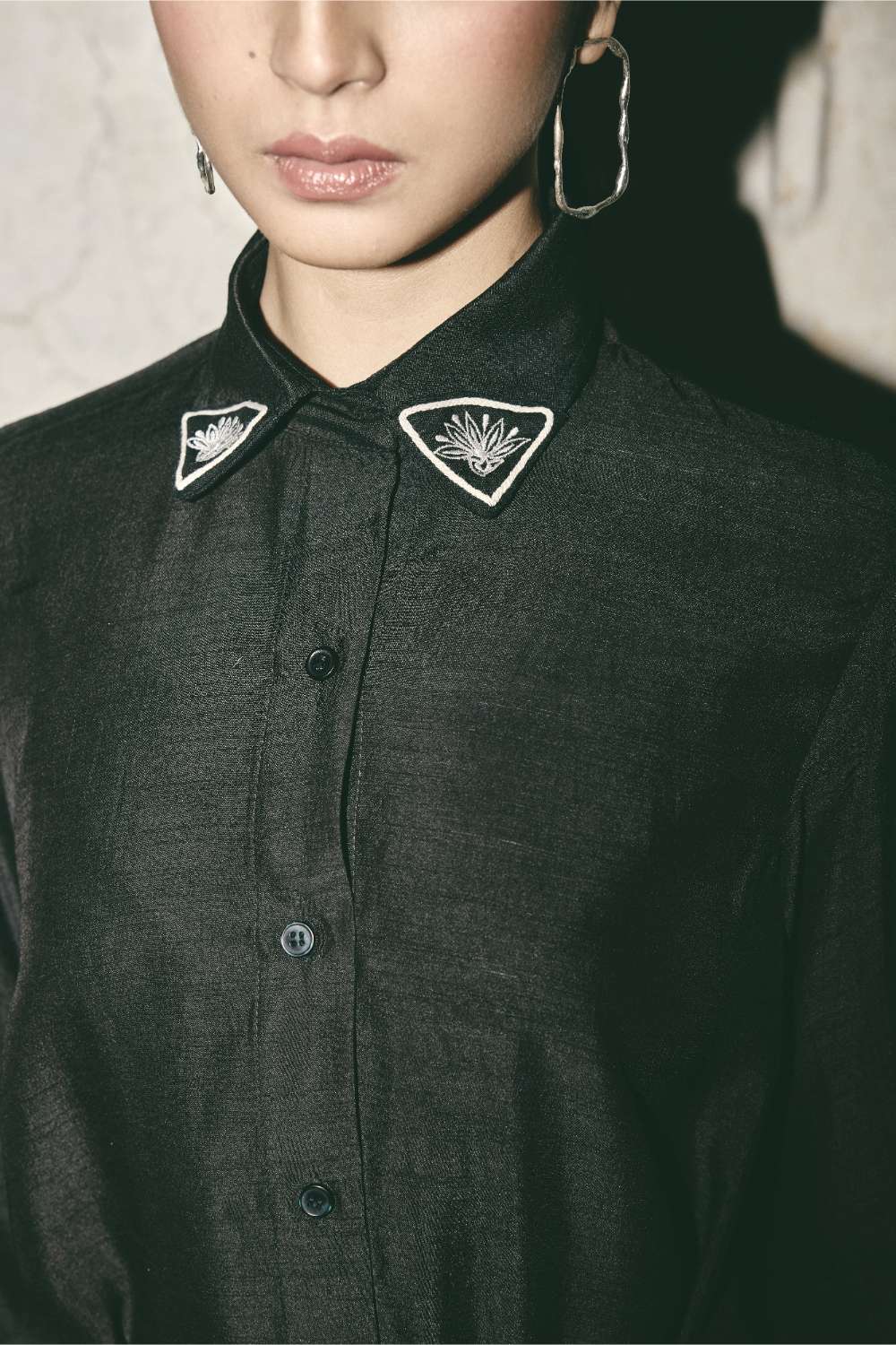 ATBW - AN Black Canvas Shirt Dress