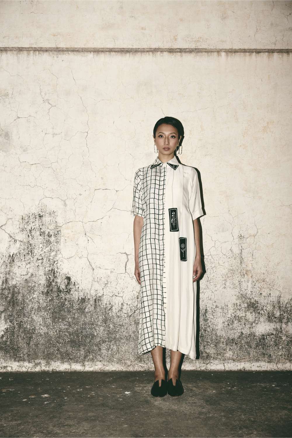 ATBW - AN Grid Pleat Dress