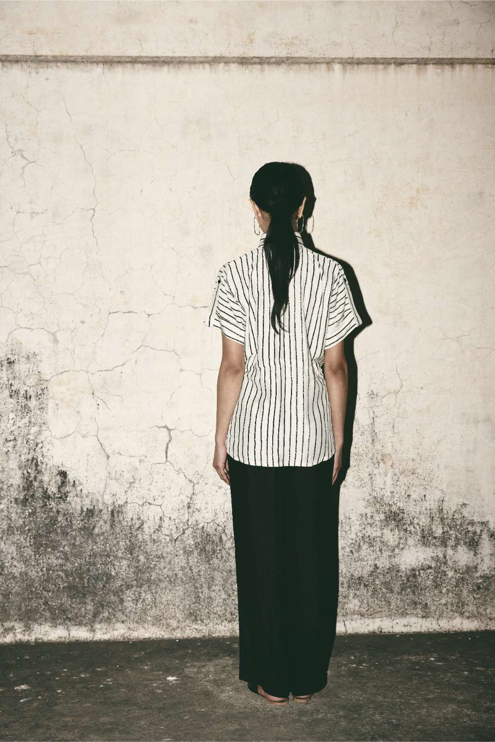 ATBW - AN Stripe Tie Up Shirt