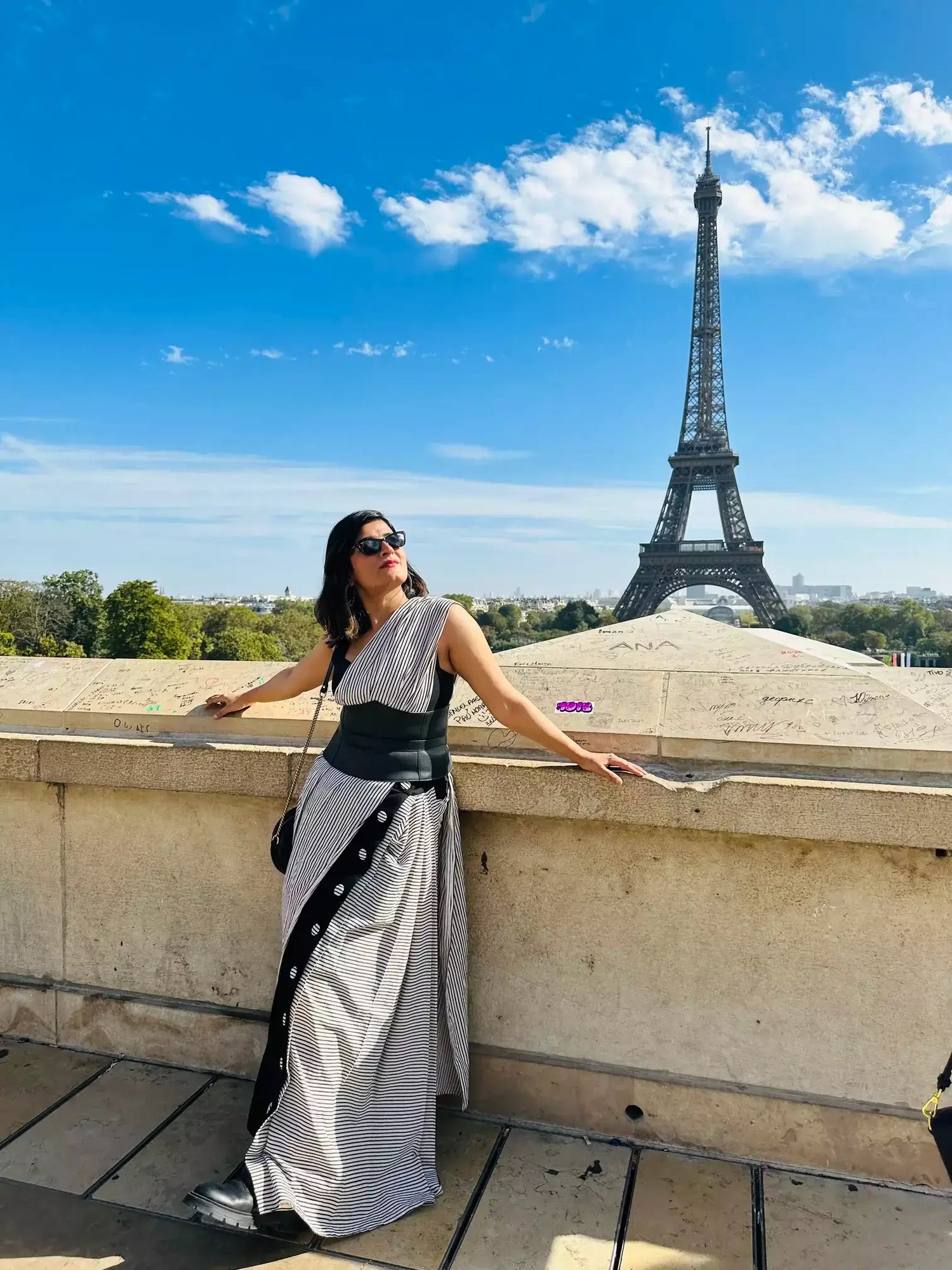 ATBW - Striped Button Saree