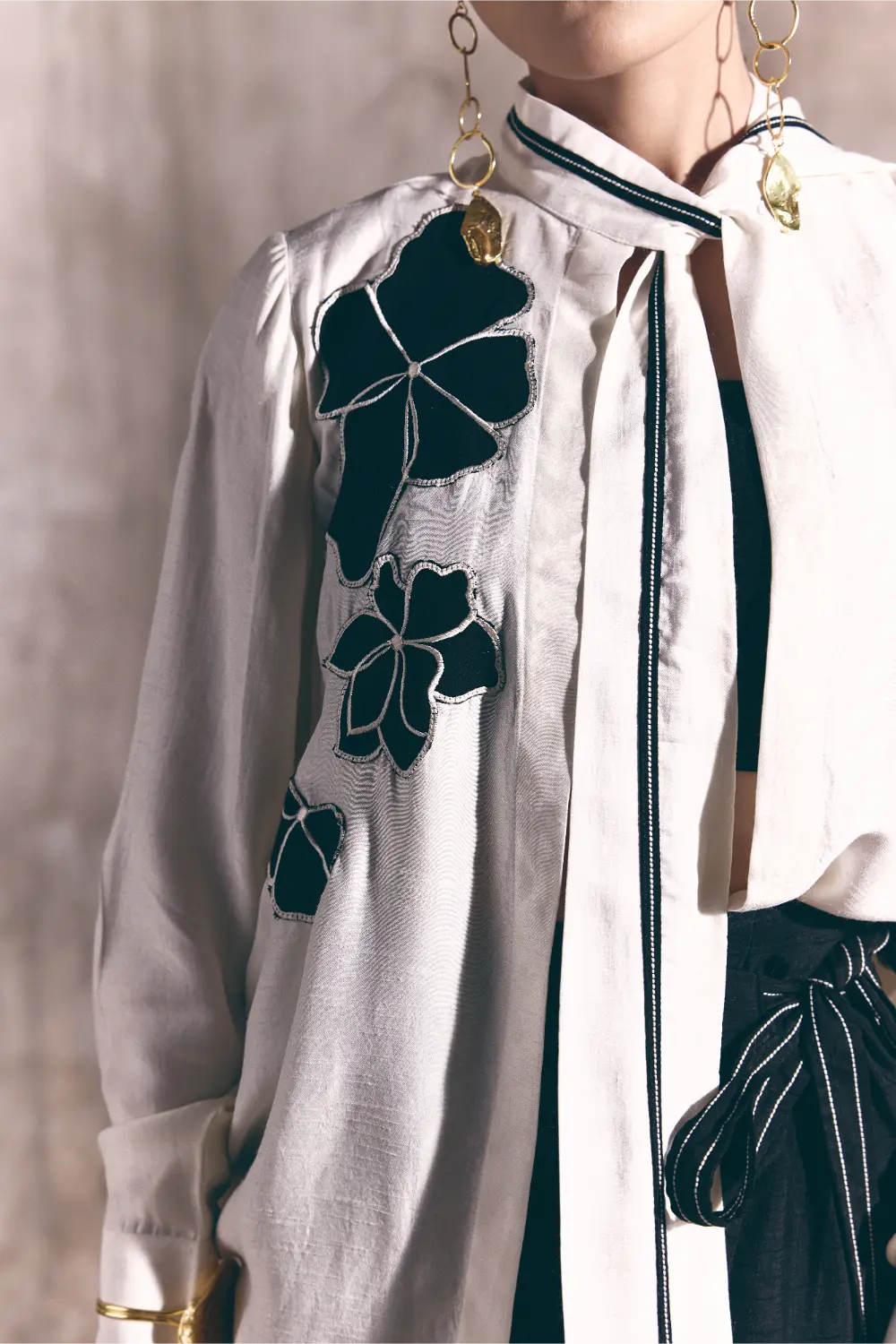 The Space Between - Reveal Shirt with Veil Skirt
