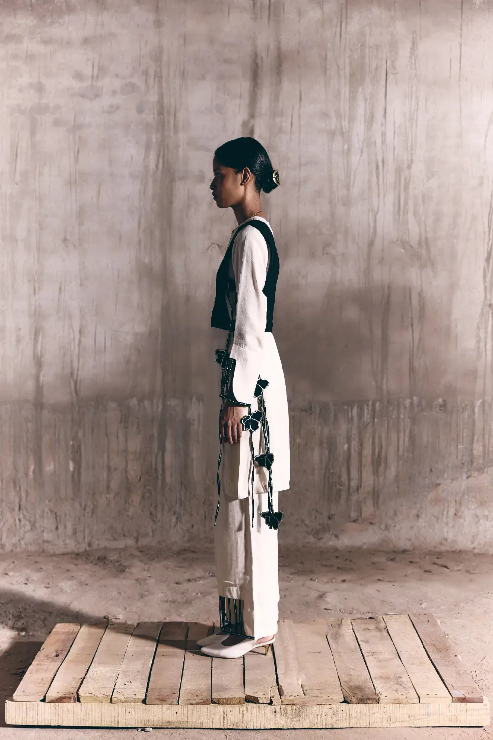 The Space Between - Column Kurta