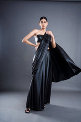 ATBW - Faux Leather Saree