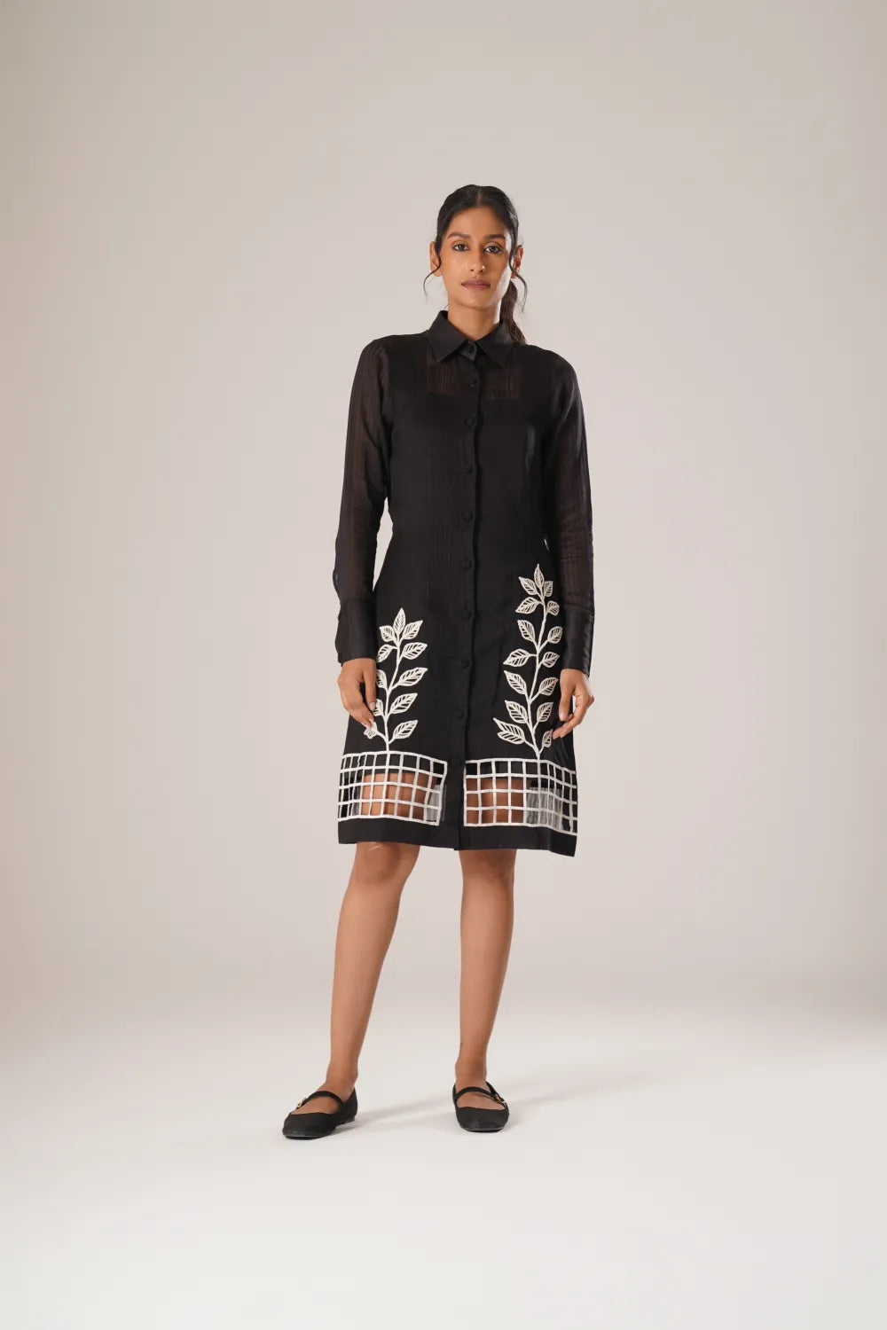 ATBW - TOSOTW Through the Grid Shirt Dress