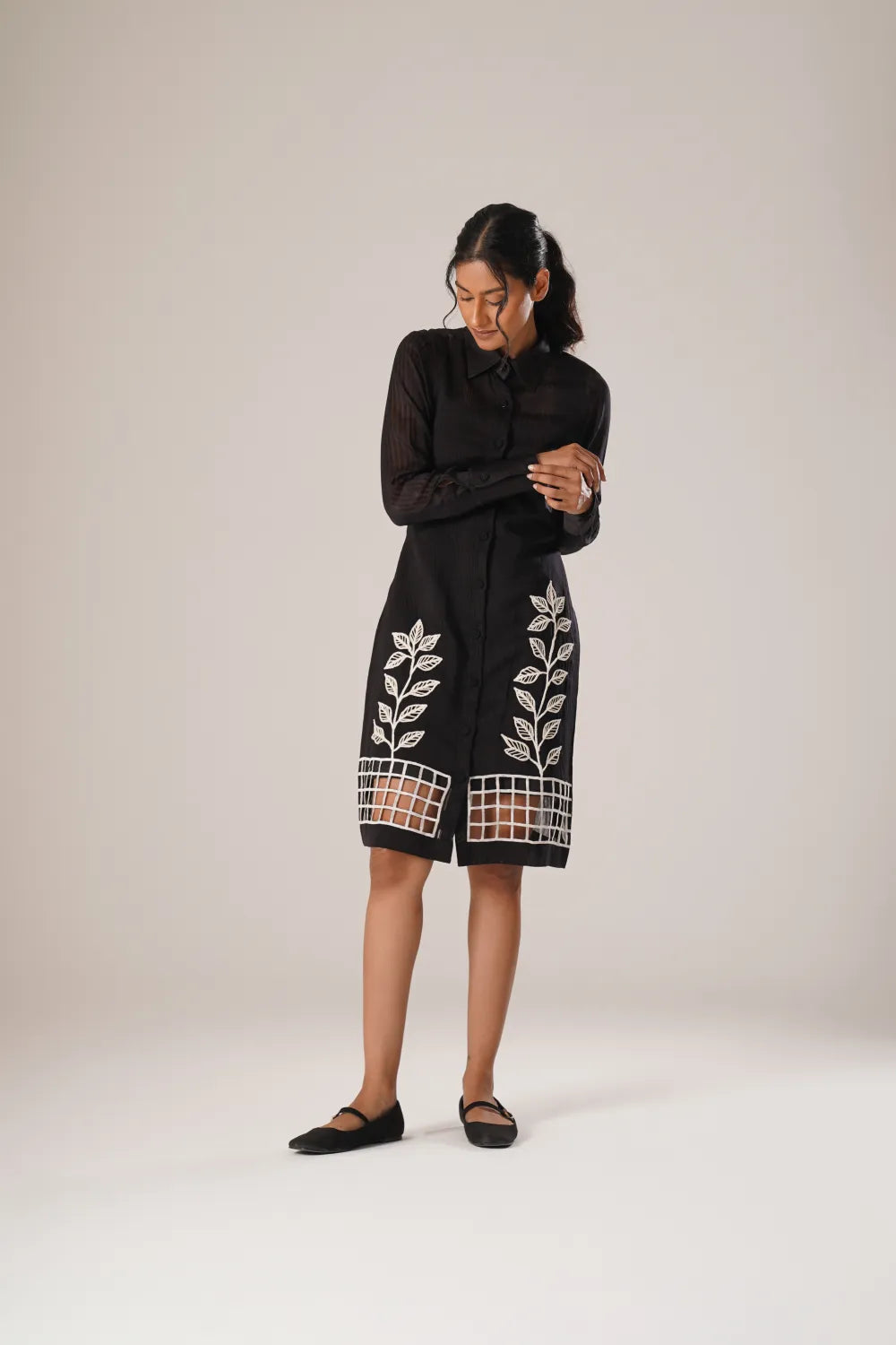 ATBW - TOSOTW Through the Grid Shirt Dress