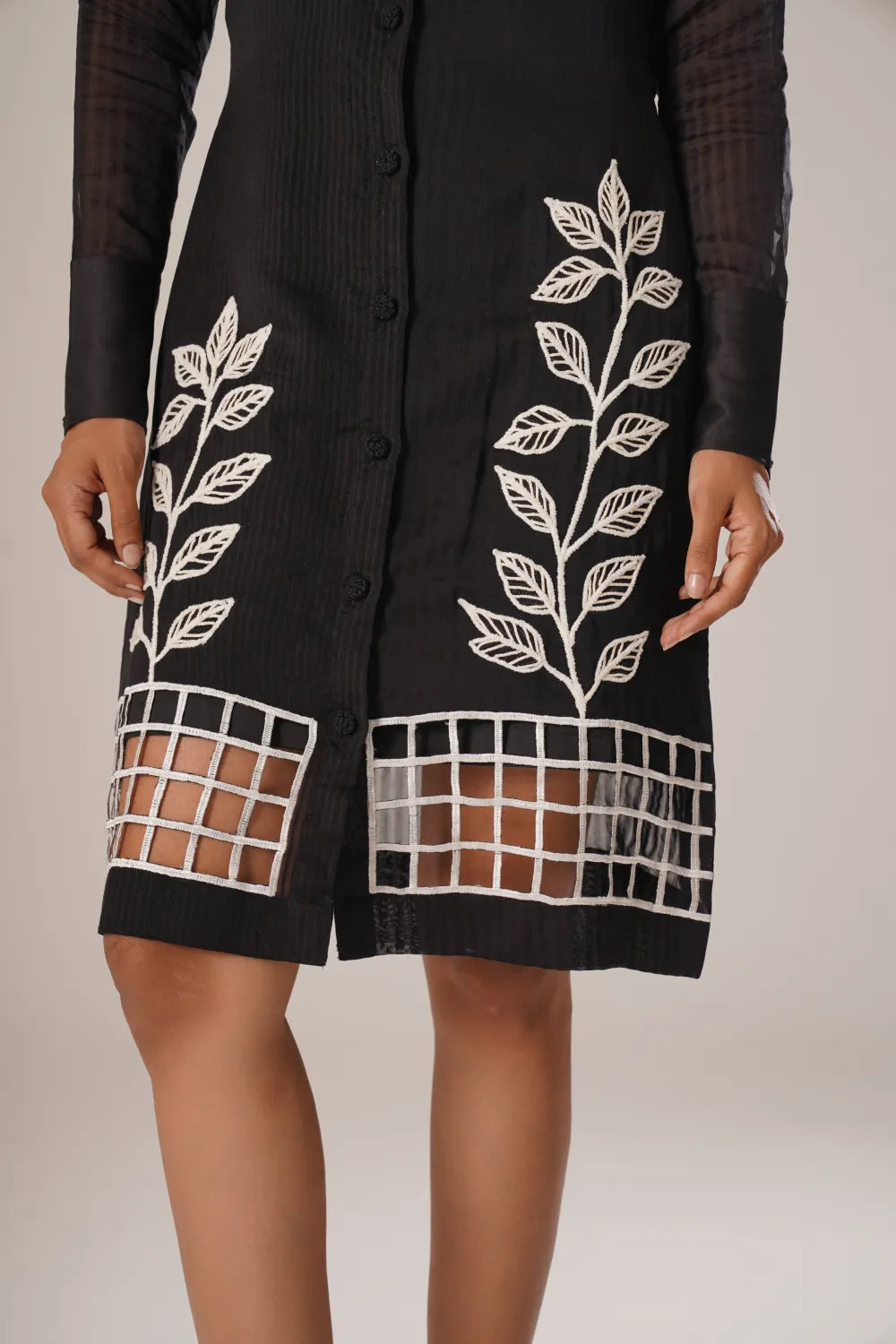 ATBW - TOSOTW Through the Grid Shirt Dress
