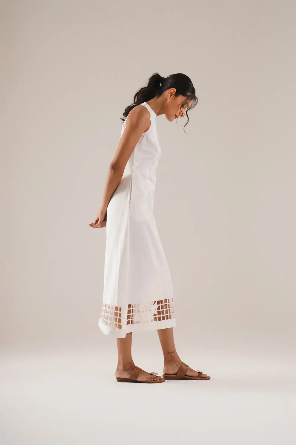 ATBW - TOSOTW Diagonal Bloom Midi Dress