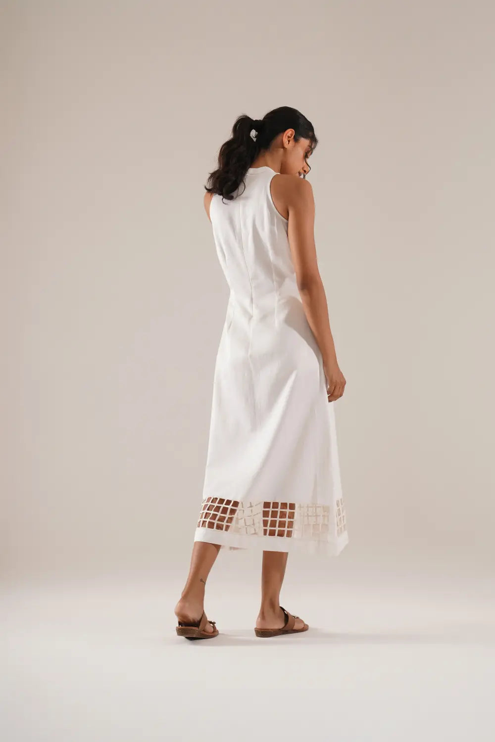 ATBW - TOSOTW Diagonal Bloom Midi Dress