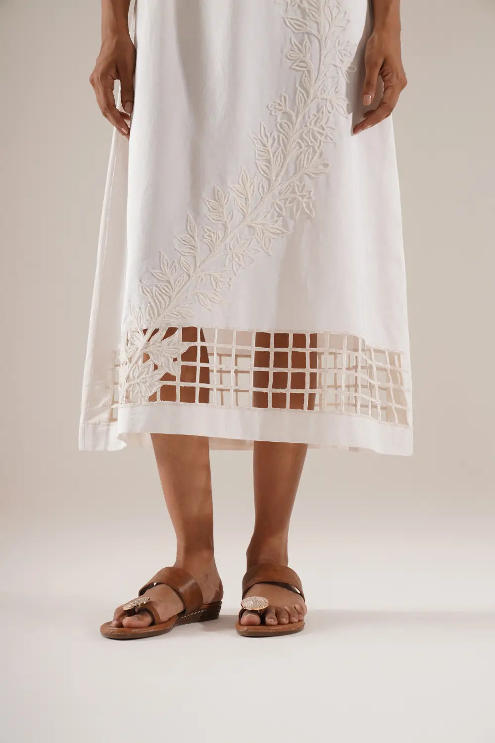 ATBW - TOSOTW Diagonal Bloom Midi Dress