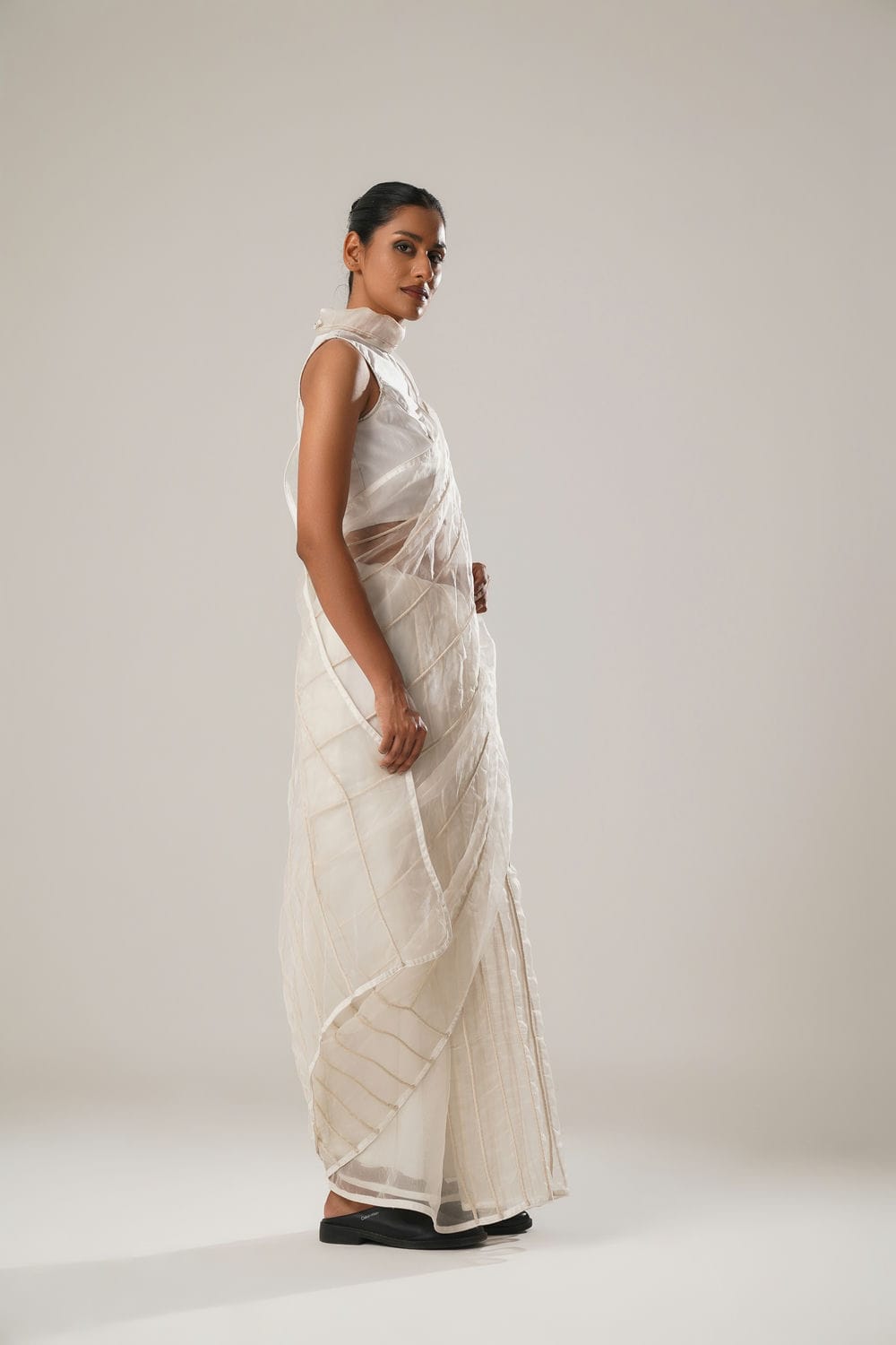 ATBW - MJ White Dori Saree