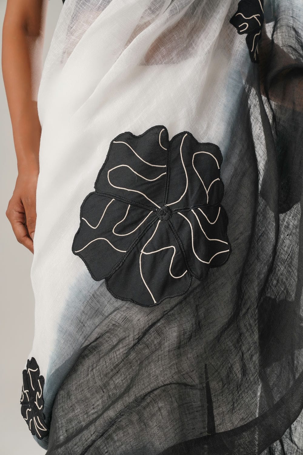 ATBW - MJ Ombre Floral Saree