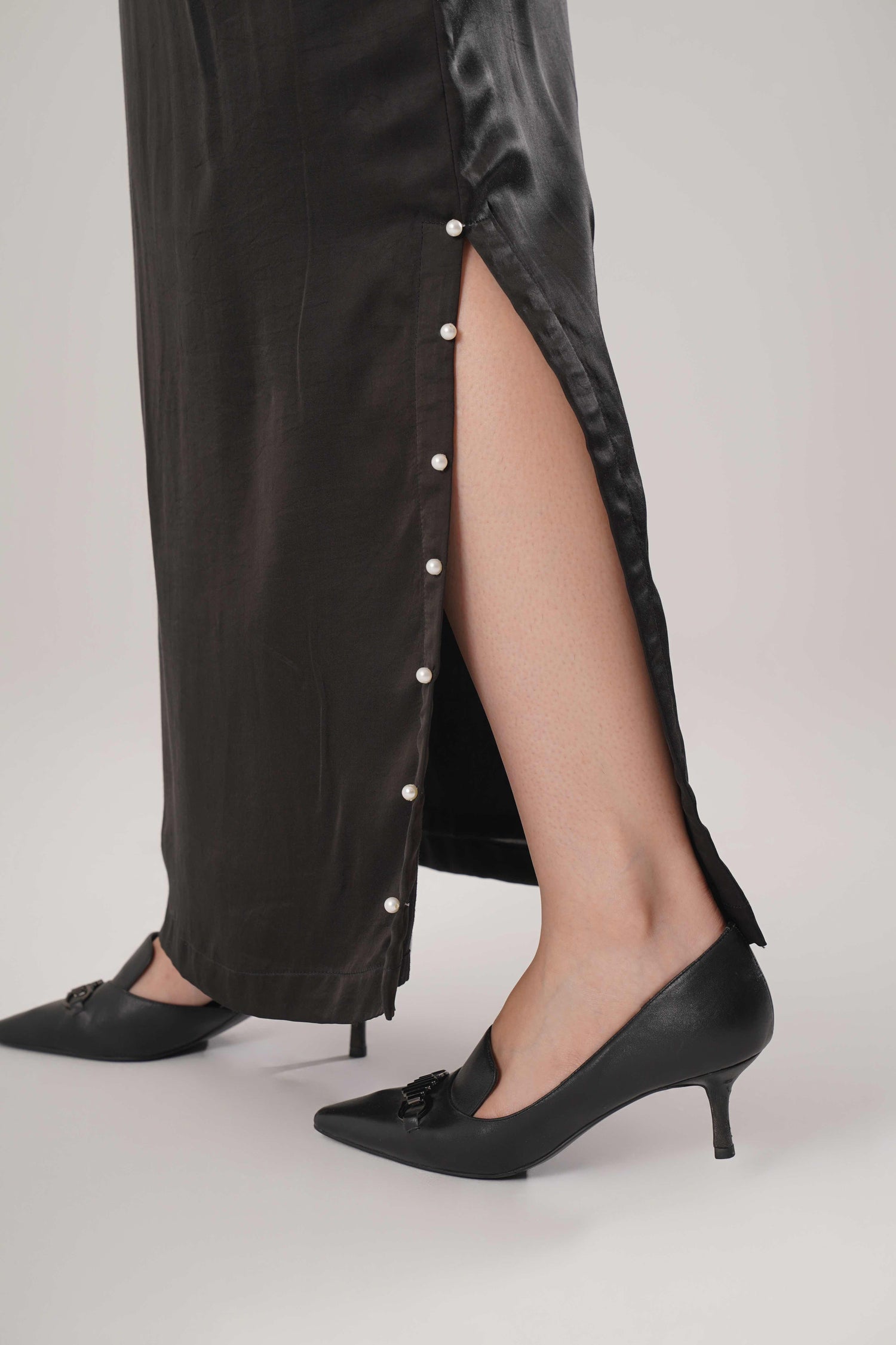 ATBW - FLOW Black Long Skirt