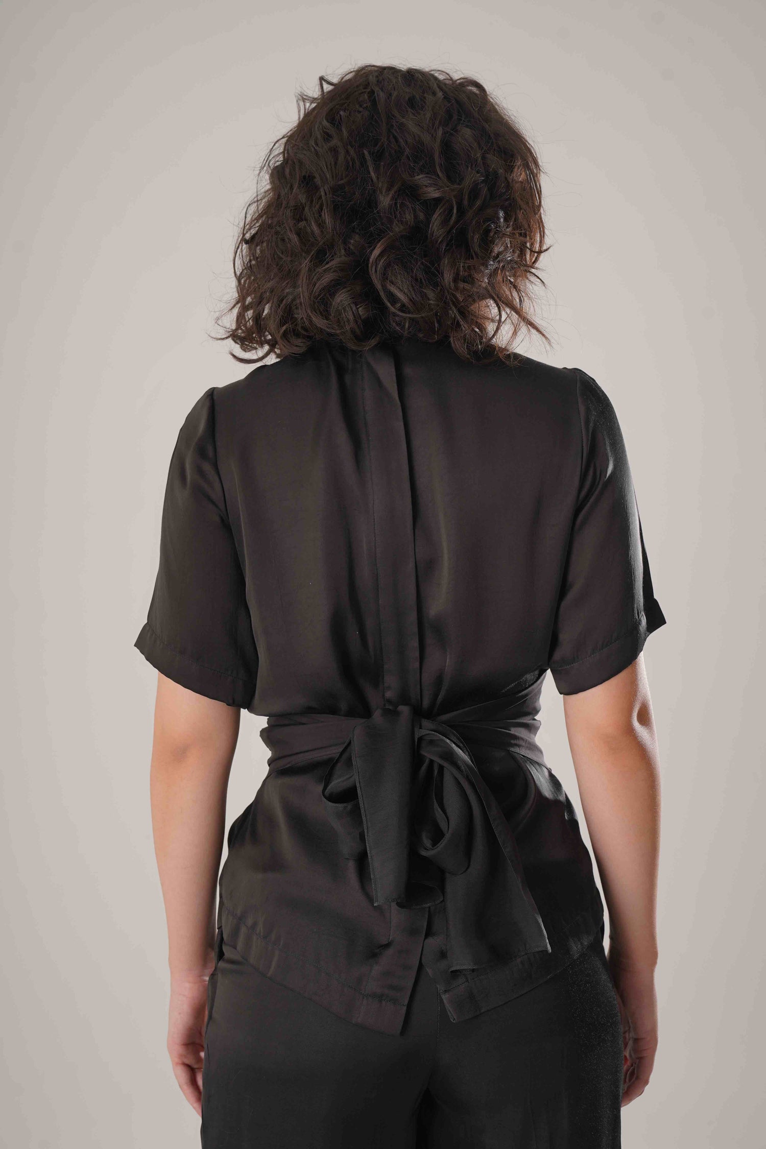 ATBW - FLOW Black Corset Shirt