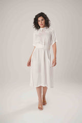 ATBW - FLOW White Corset Dress