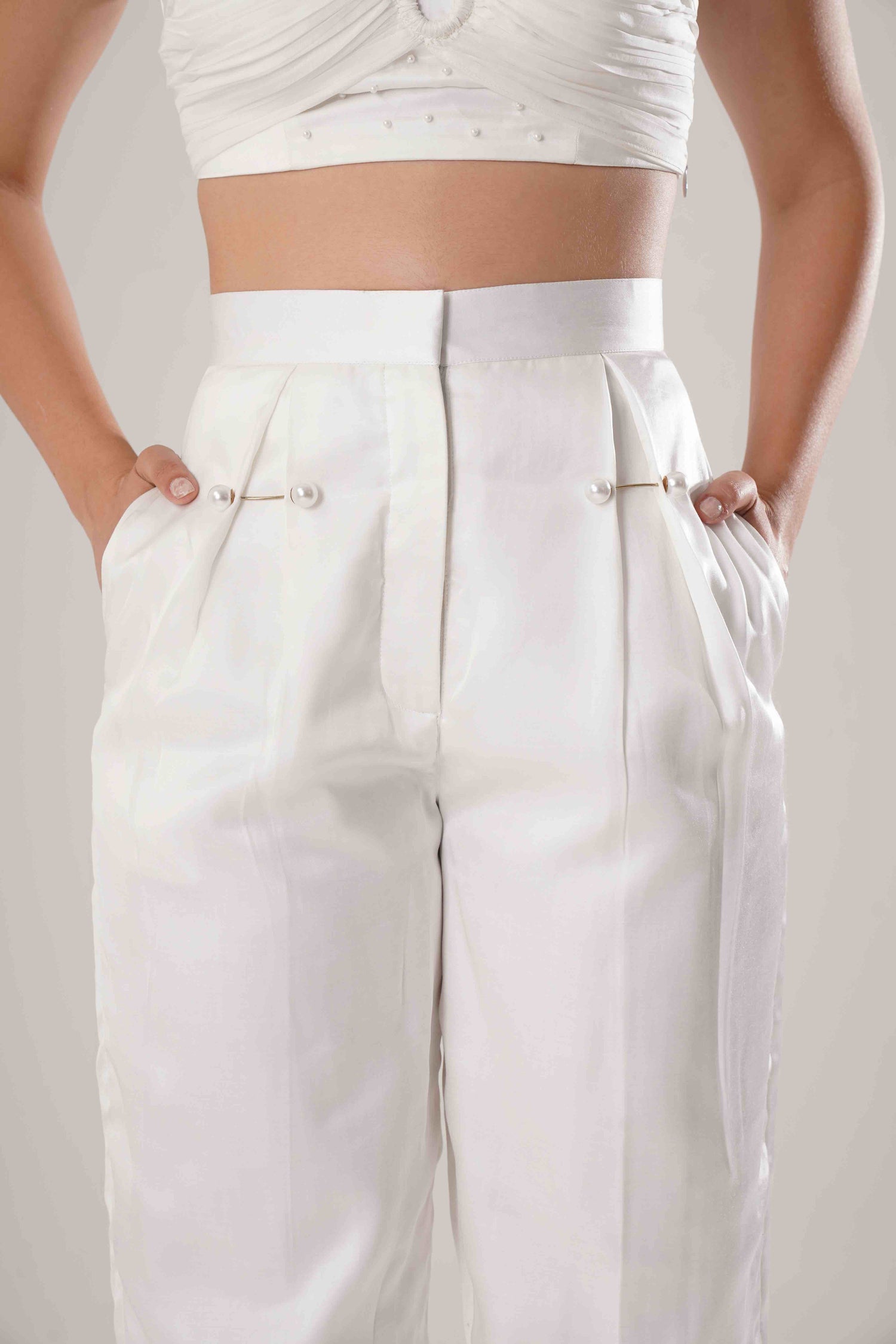 ATBW - FLOW White Corset Set