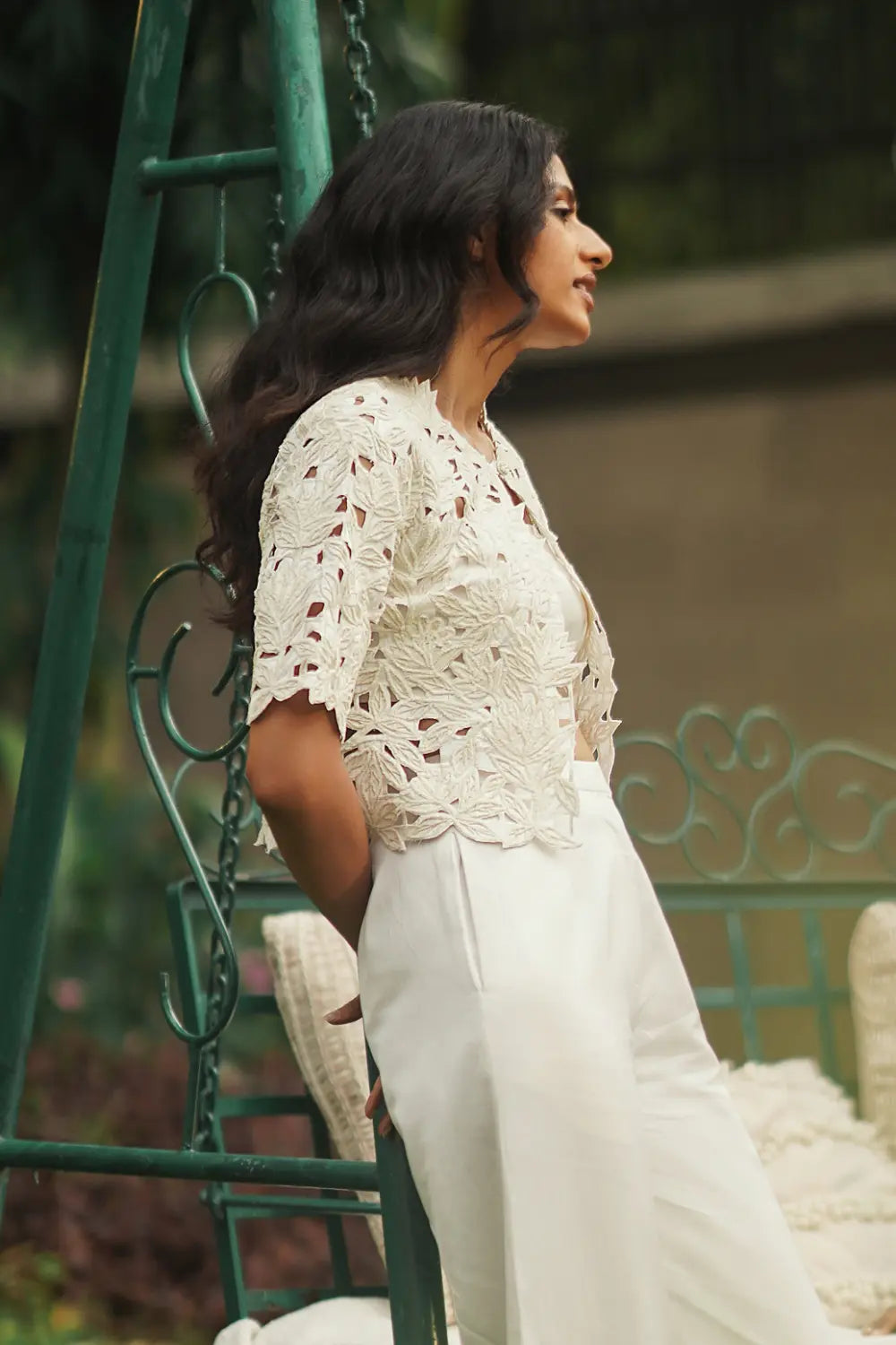 ATBW - TOSOTW Petals Cutwork Jacket + Windowlight Trousers