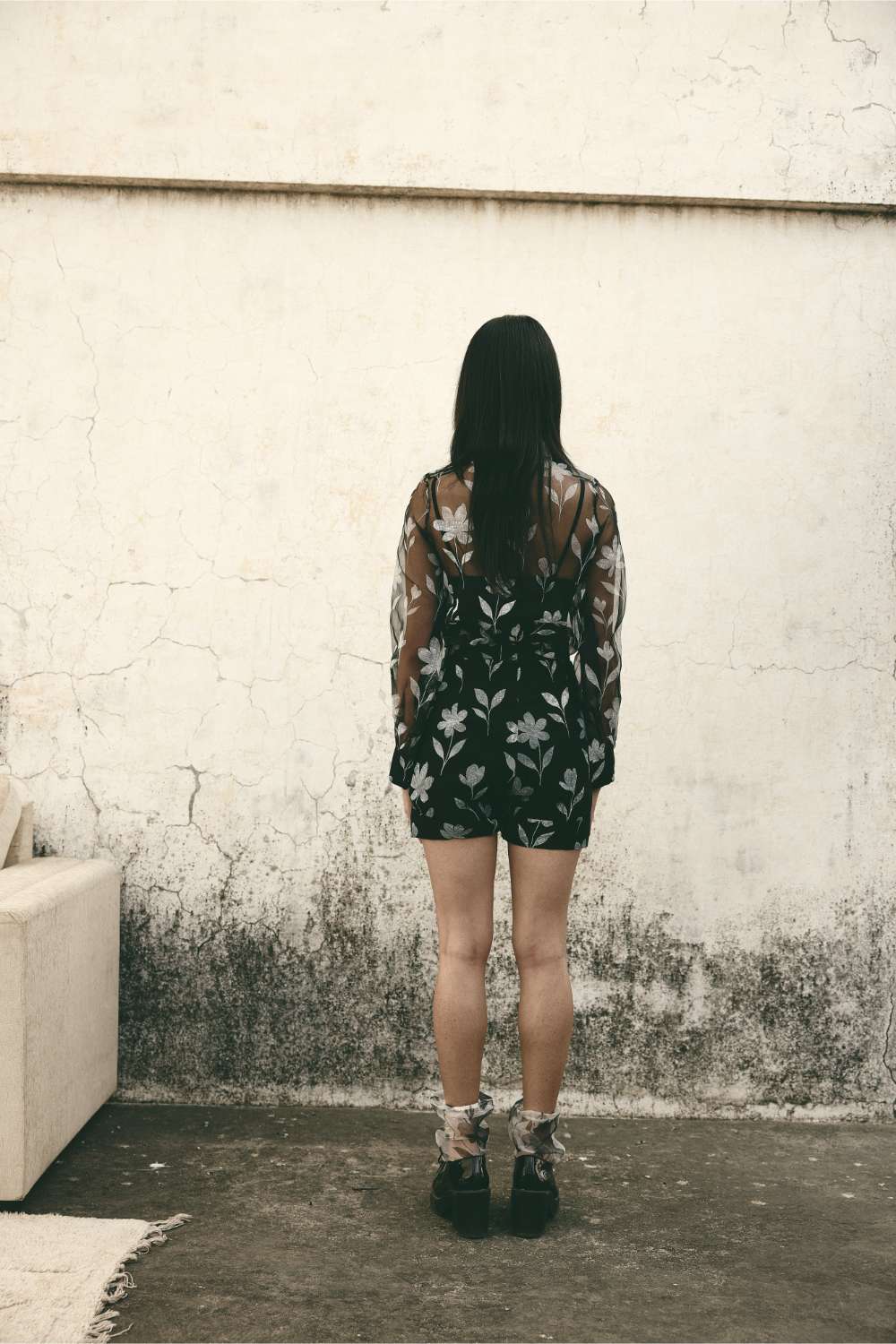 ATBW - AN Floral Organza Shorts