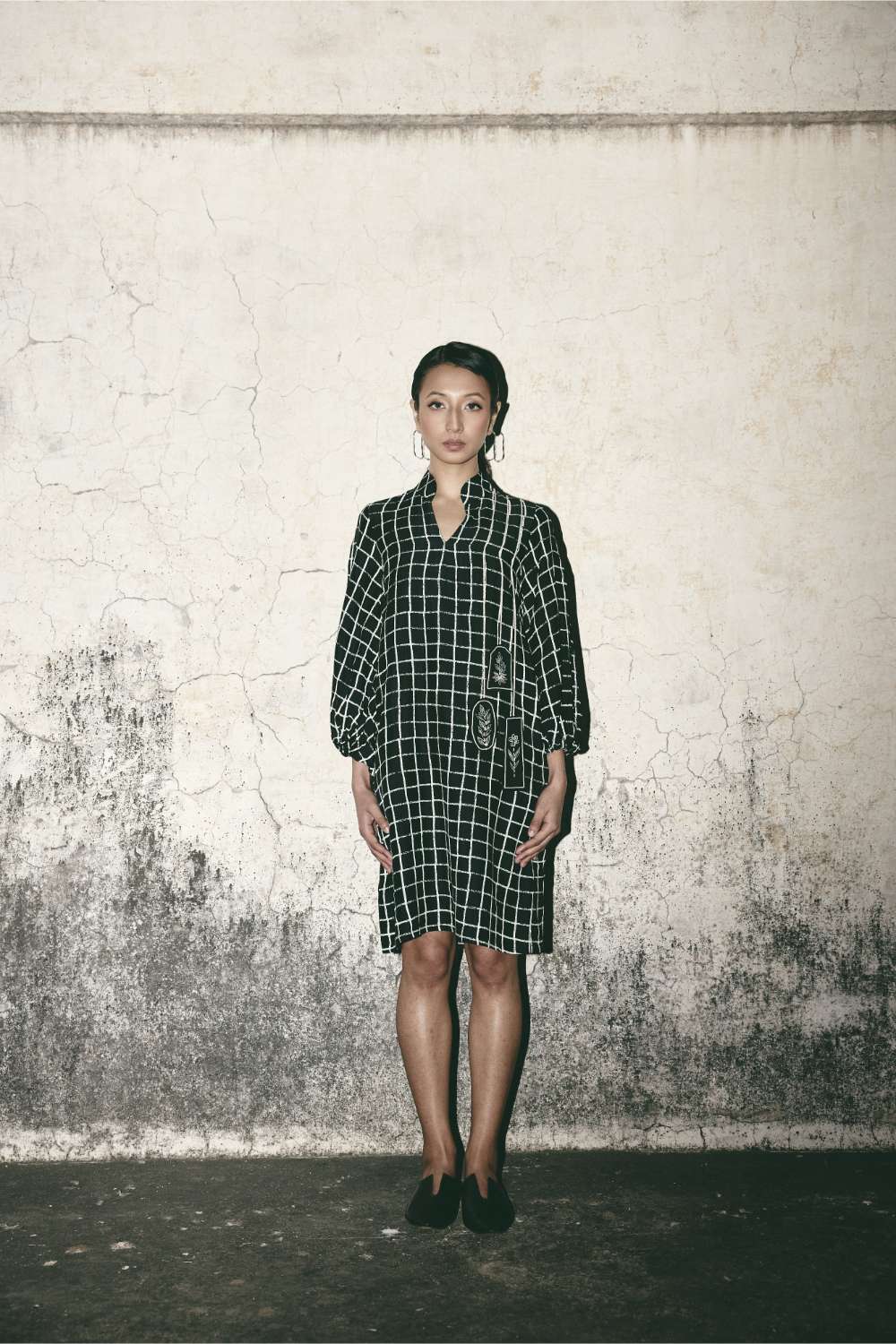ATBW - AN Grid Comfort Dress