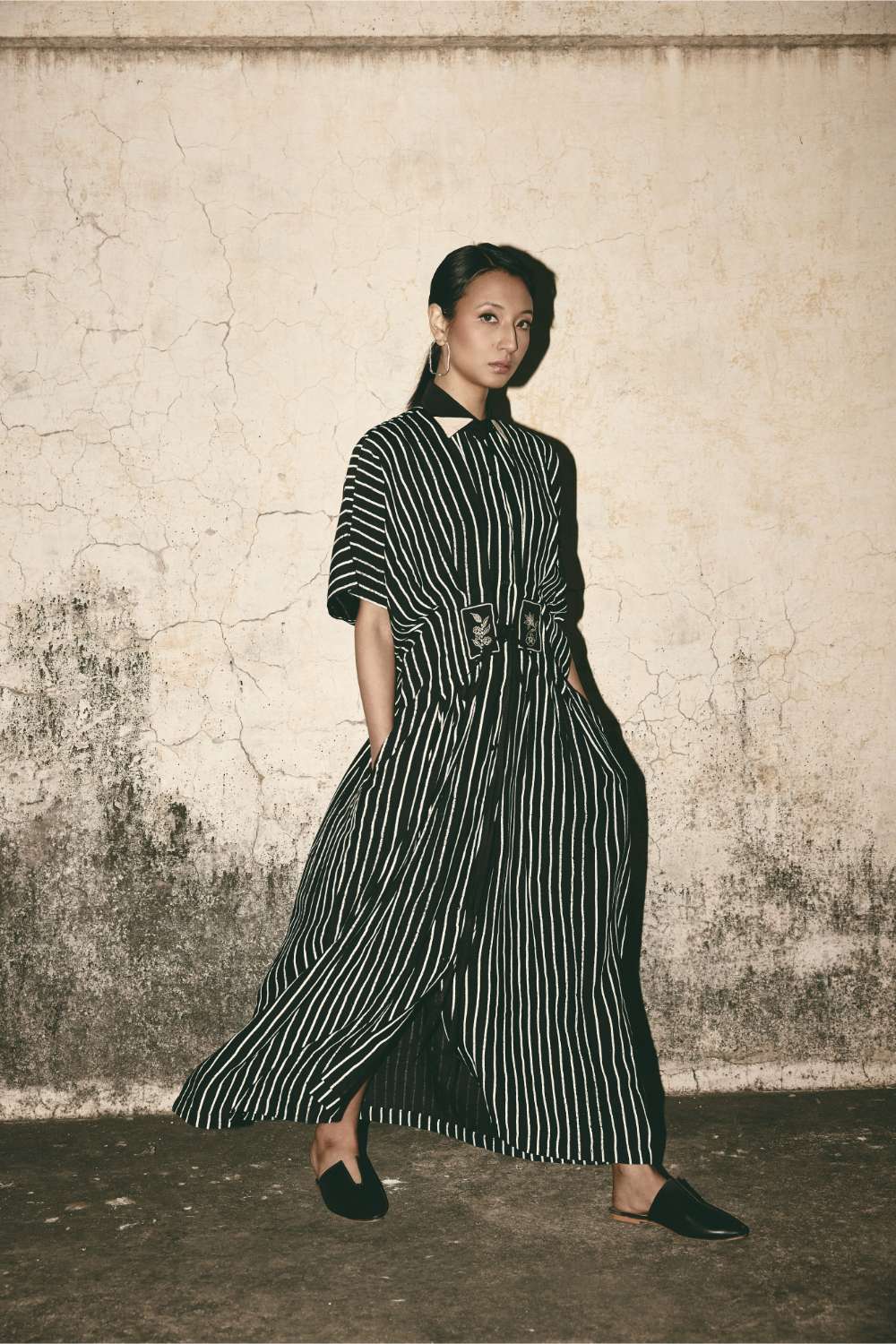 ATBW - AN Stripe Midi Dress