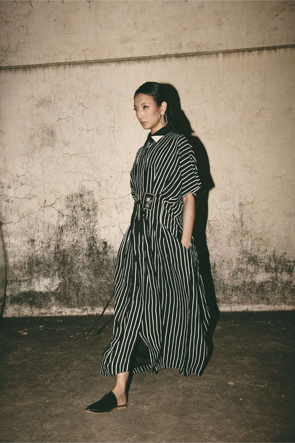 ATBW - AN Stripe Midi Dress