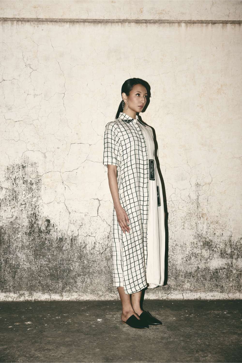 ATBW - AN Grid Pleat Dress