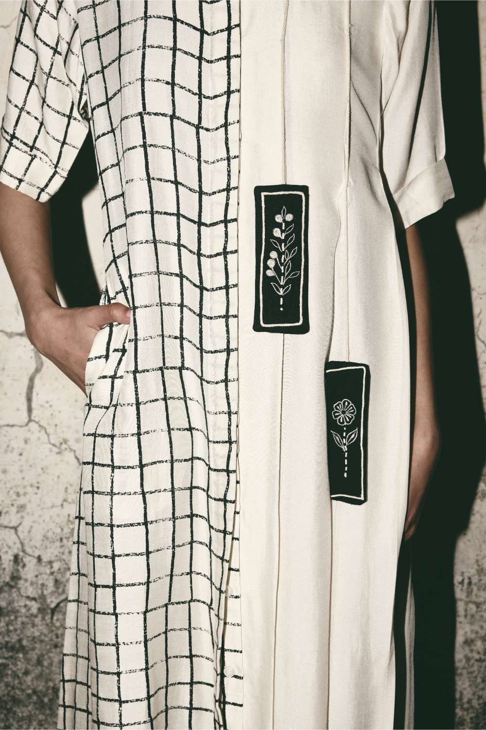 ATBW - AN Grid Pleat Dress