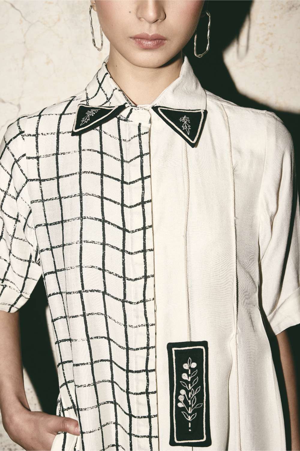 ATBW - AN Grid Pleat Dress