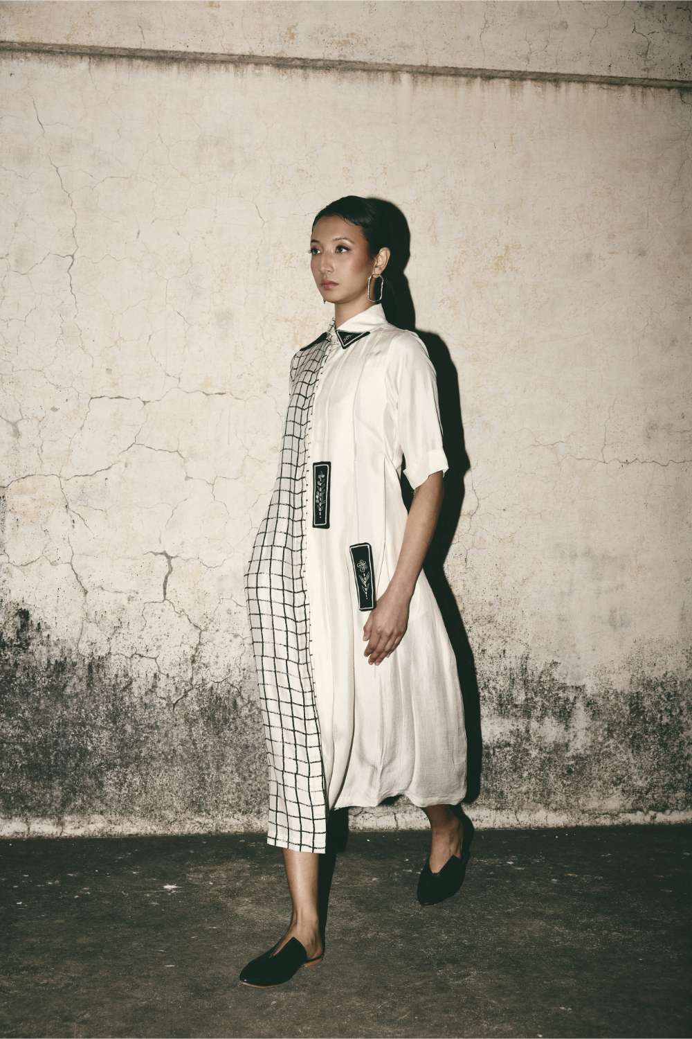ATBW - AN Grid Pleat Dress