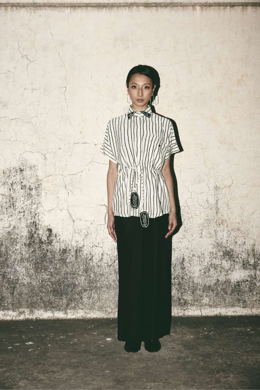 ATBW - AN Stripe Tie Up Shirt