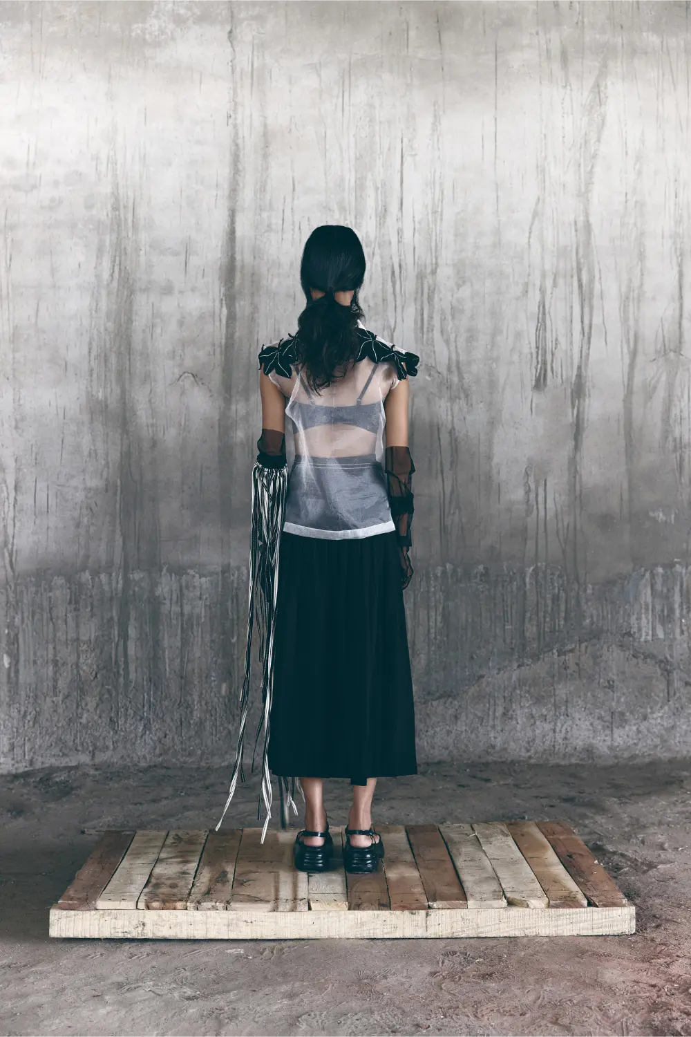 The Space Between - Perch Top with Rhythm Skirt