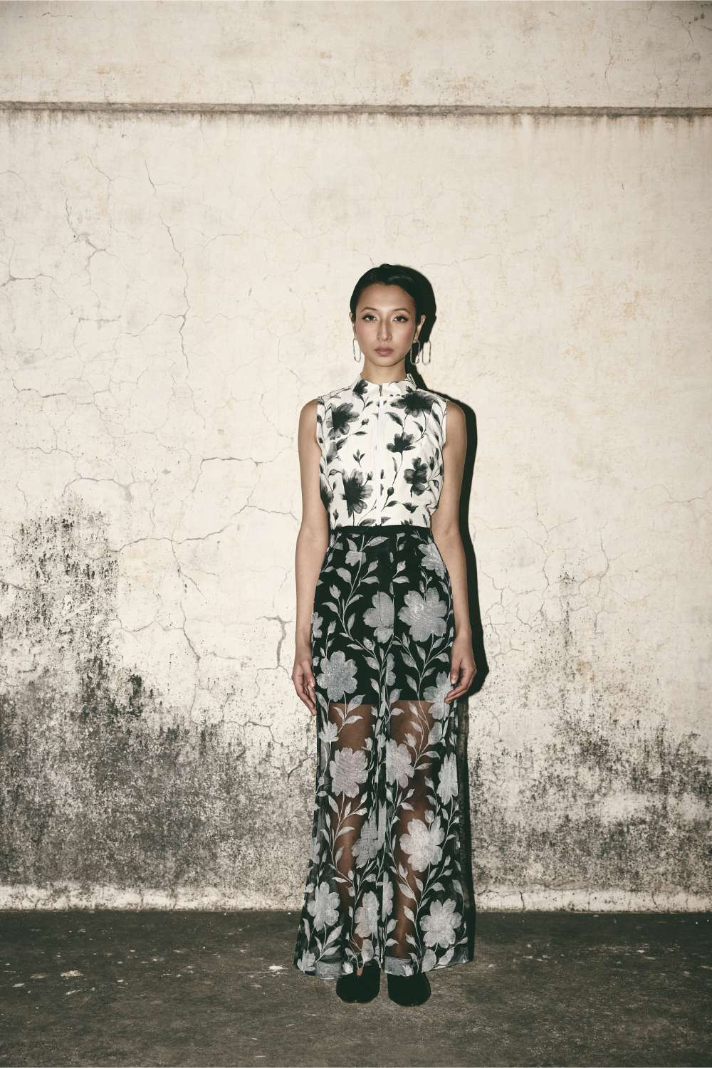 ATBW - AN Bloom Crop Top - White