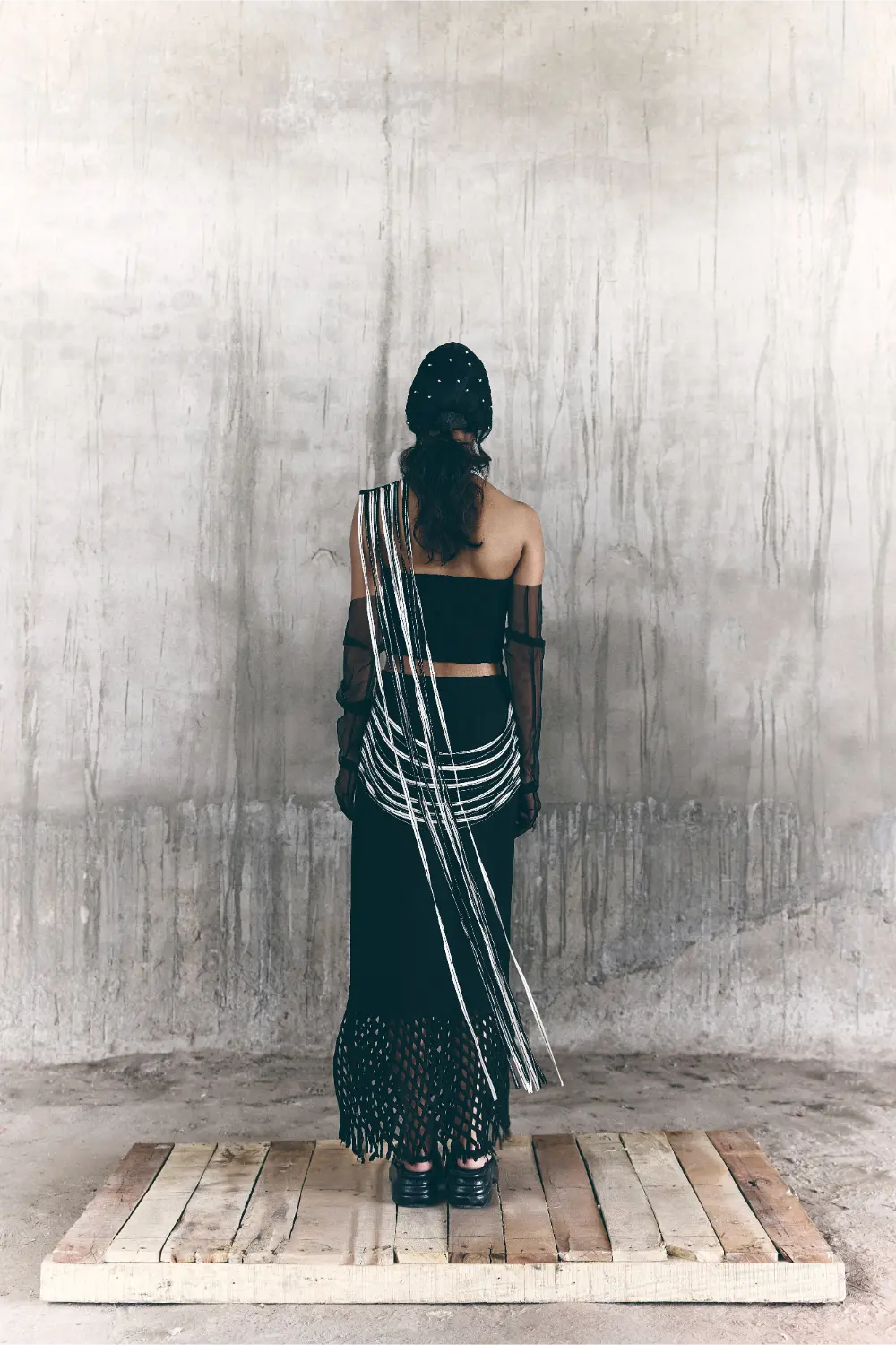 The Space Between - Unfold Saree with Echo Top