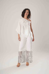 ATBW - FLOW White Off Shoulder Top