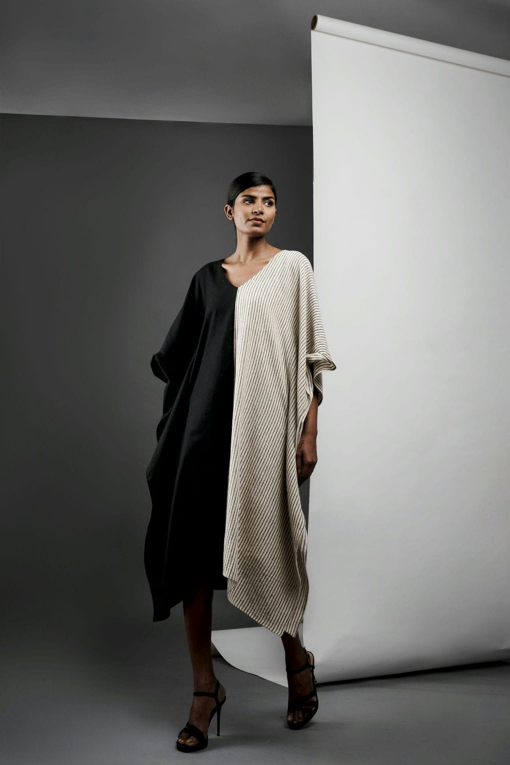 ATBW - Black Striped Kaftan