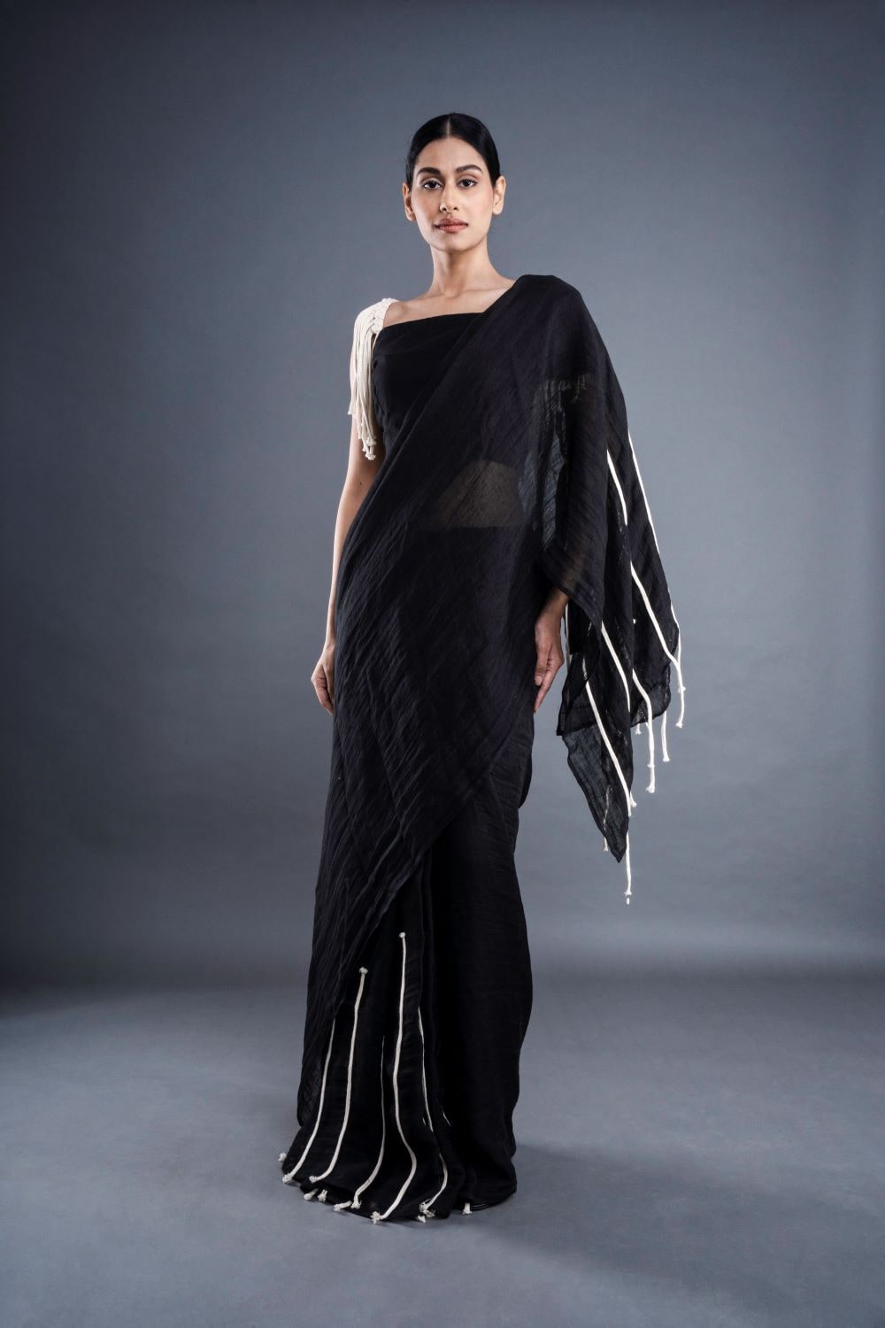 ATBW - Black Brunch Saree