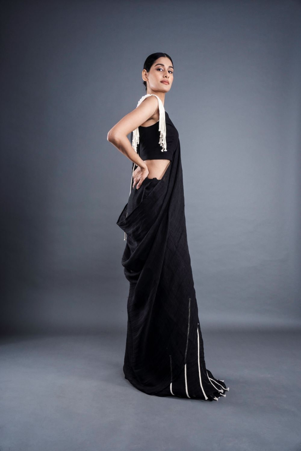 ATBW - Black Brunch Saree