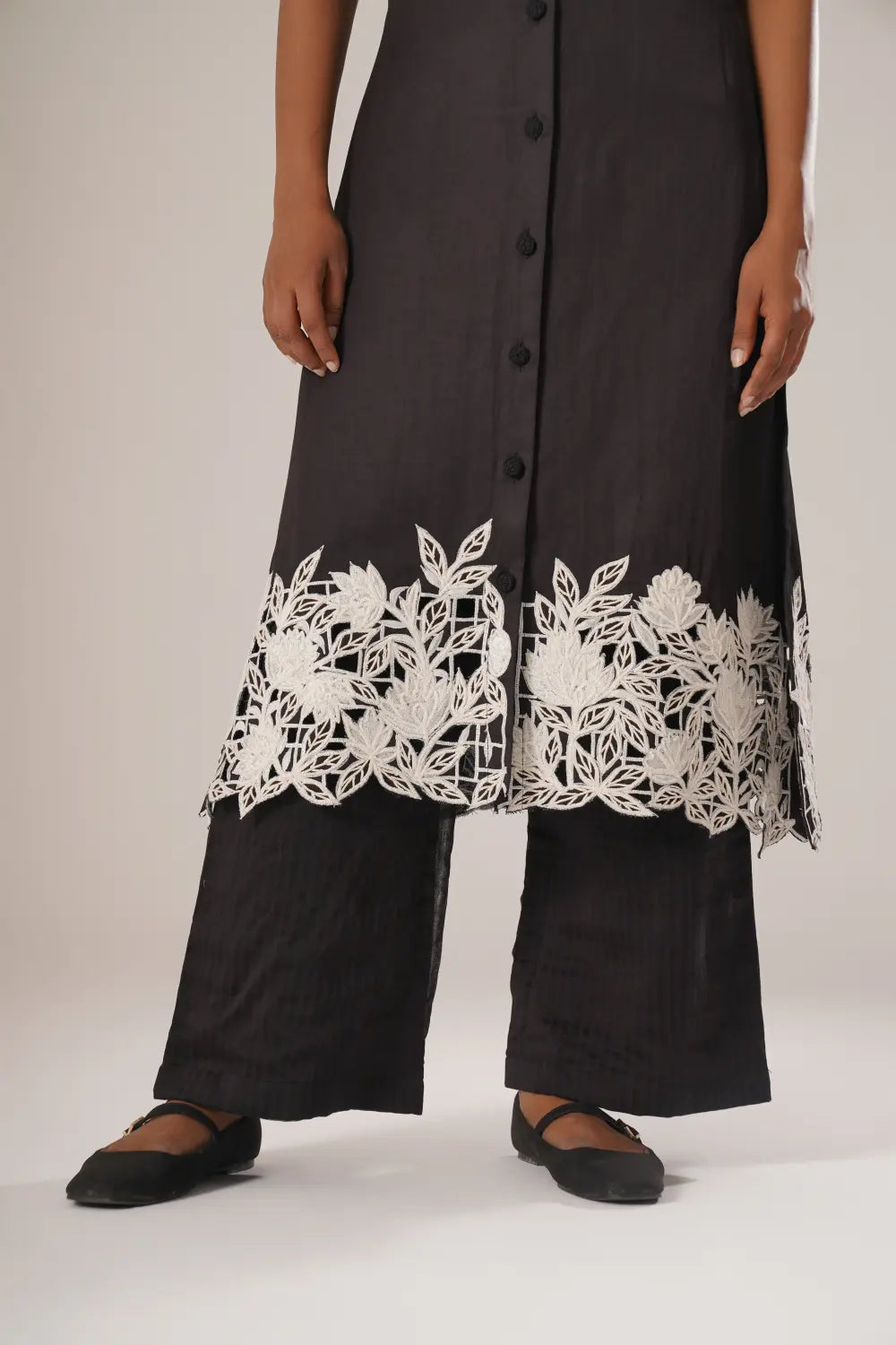 ATBW - TOSOTW Noir Flora Kurta