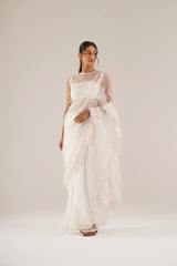 ATBW - TOSOTW Ivory Echo Saree