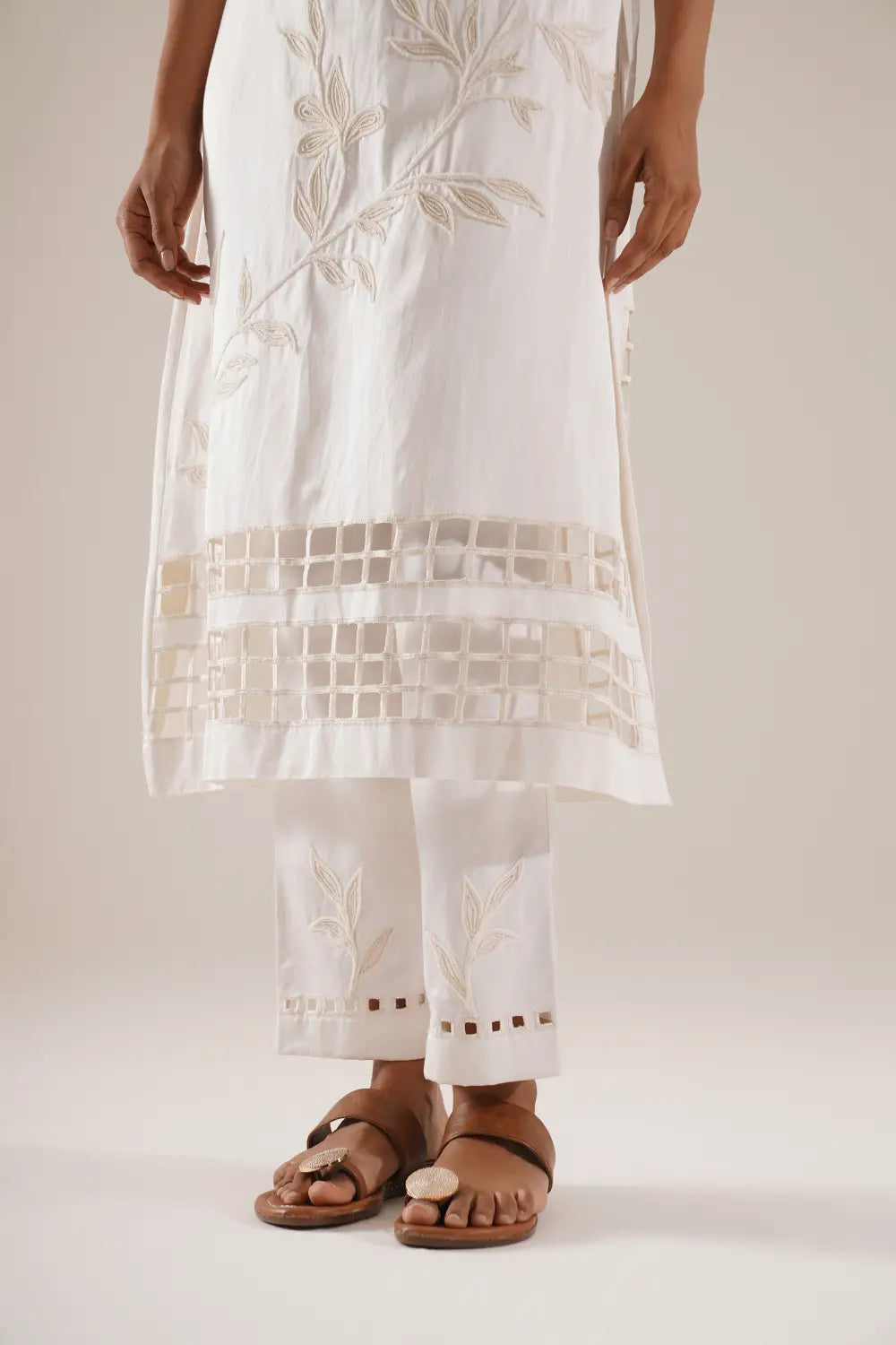 ATBW - TOSOTW Quiet Window Kurta + Framed Leaf Pants