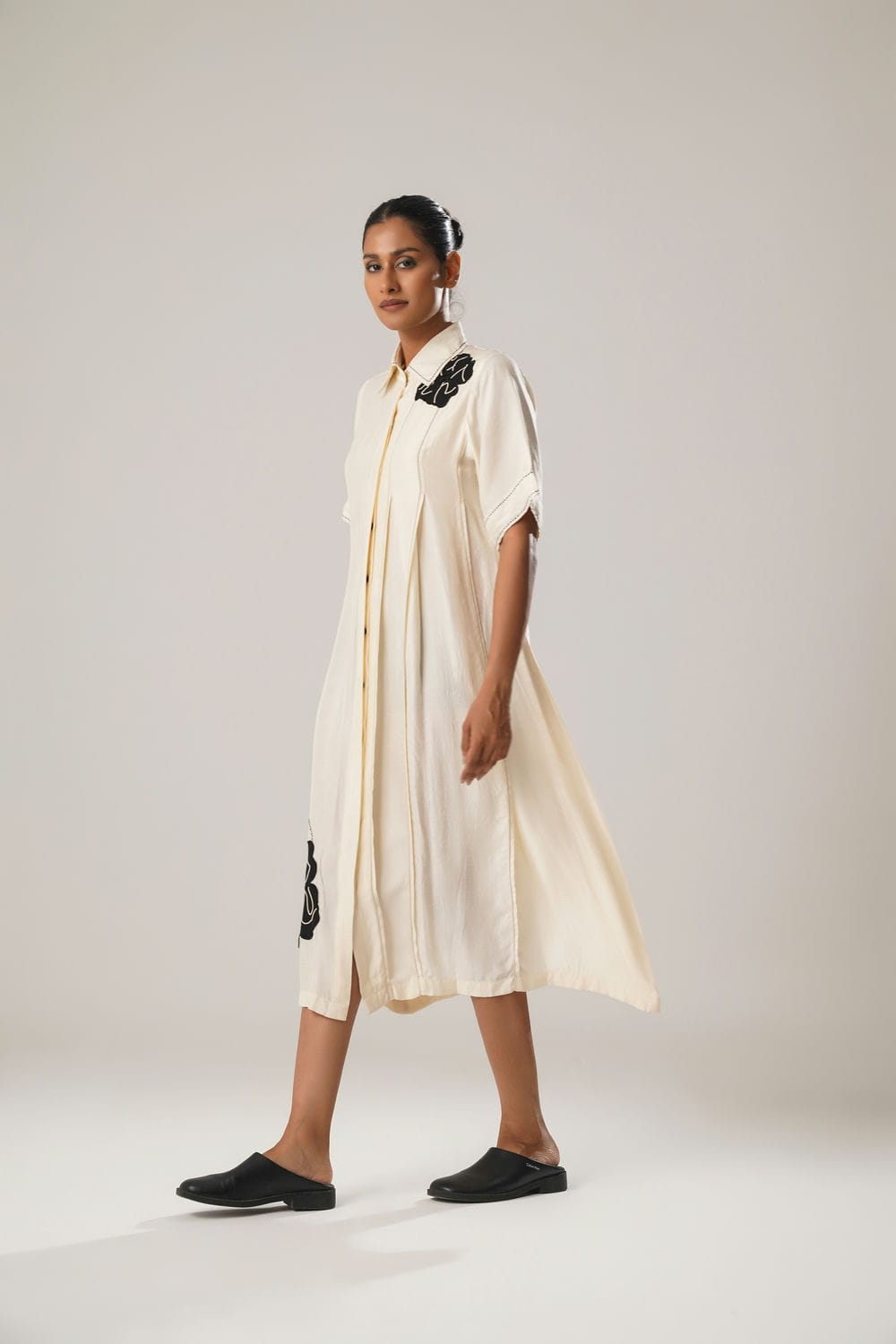 ATBW - MJ White Pleated Dress