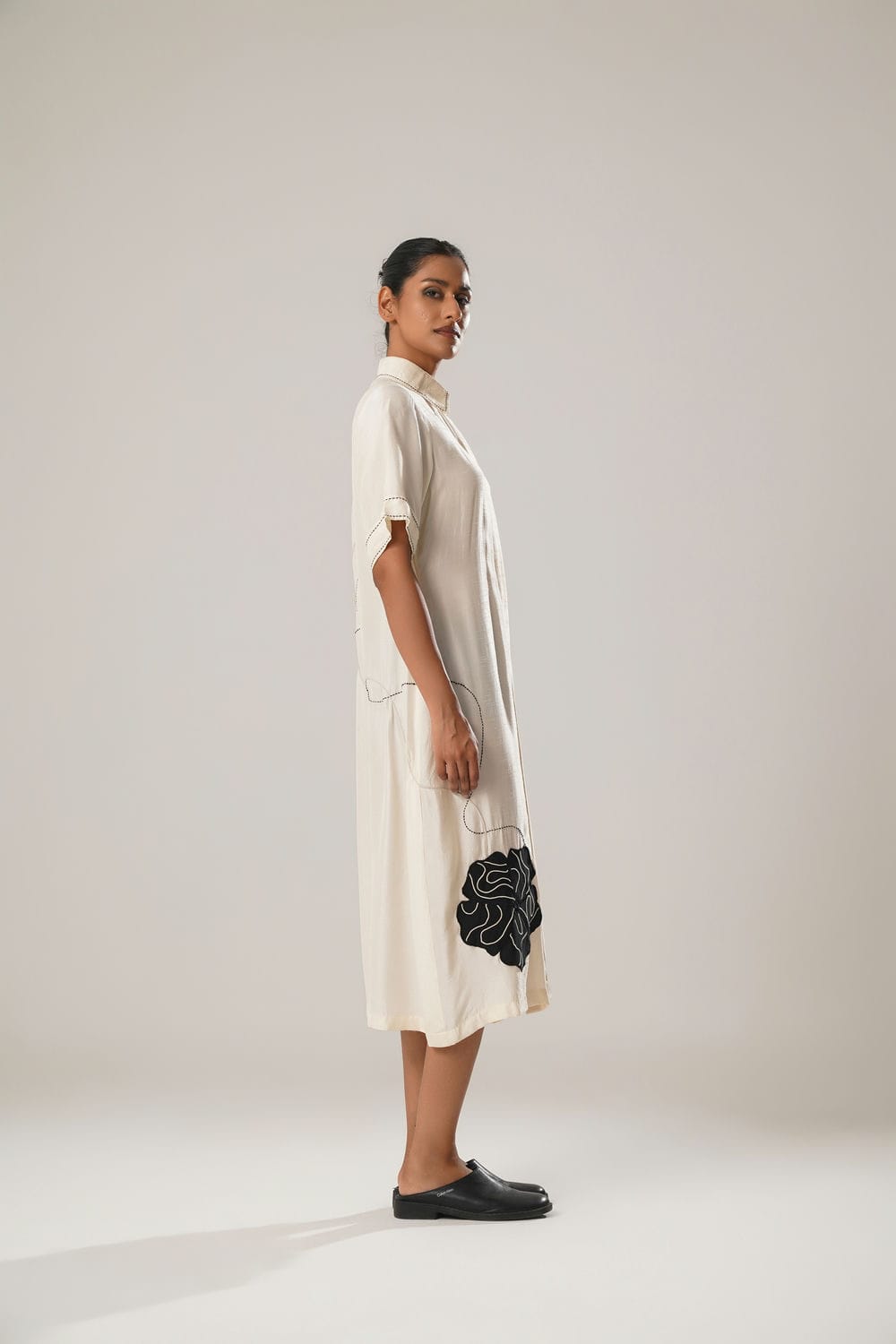 ATBW - MJ White Pleated Dress