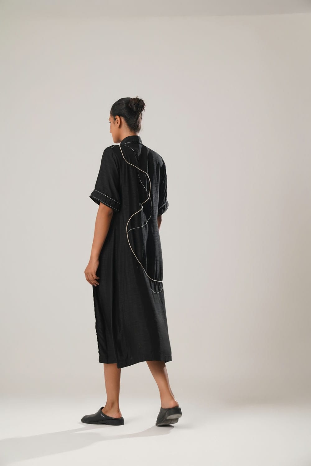 ATBW - MJ Black Pleated Dress