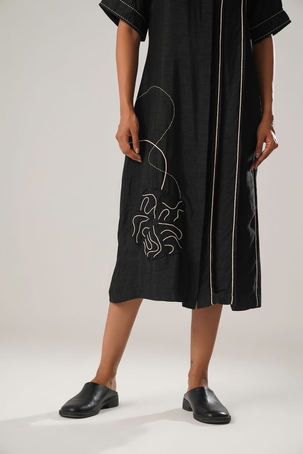 ATBW - MJ Black Pleated Dress