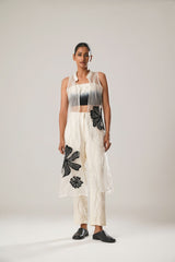 ATBW - MJ Ombre Top + Cigarette Pants + Organza Jacket