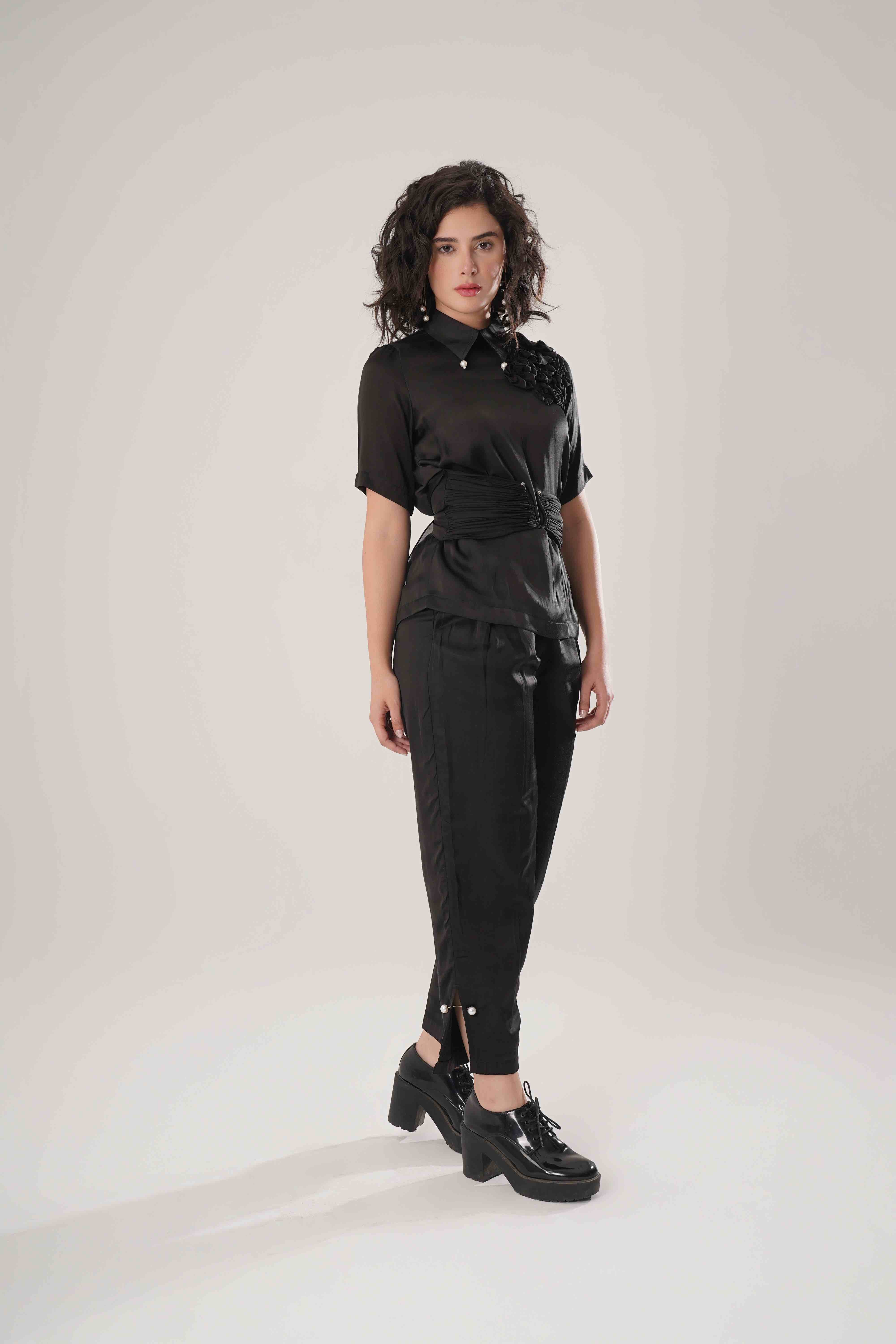 ATBW - FLOW Black Corset Set